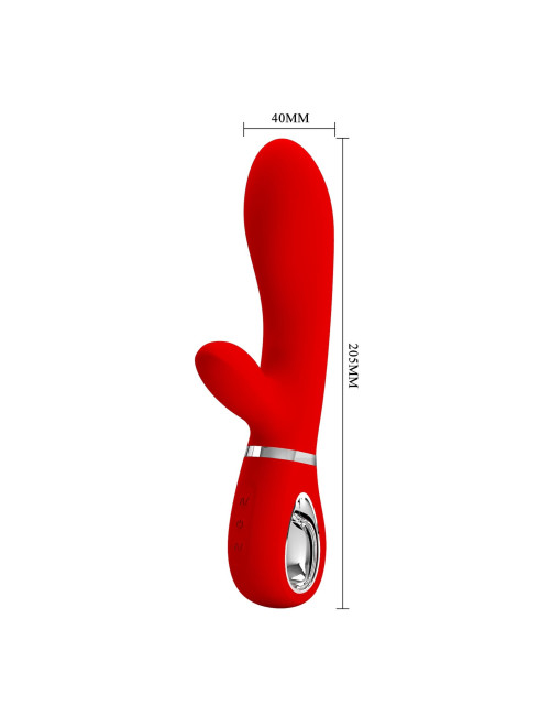 PRETTY LOVE THOMAS USB RED – Wibrator Punkt G, 7 funkcji, silikonowy