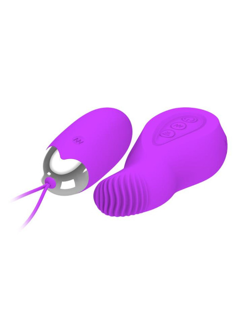 PRETTY LOVE EDEN USB - Jajko wibracyjne bezprzewodowe z pilotem, 12 trybów