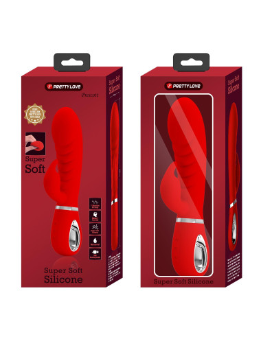 PRETTY LOVE - PRESCOTT Red 7 function vibrations