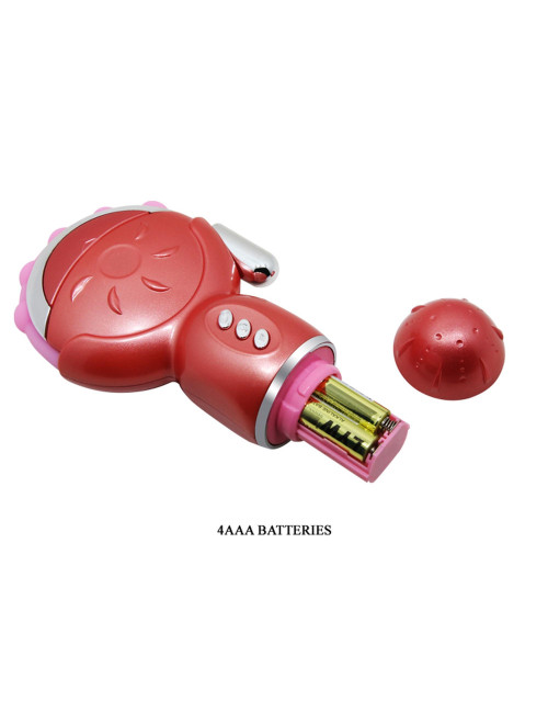 Baile Rolling Fun - Wibrator 12 funkcji wibracji, 6 funkcji rotacji, Bendable - Zabawki / Wibratory / Stymulatory