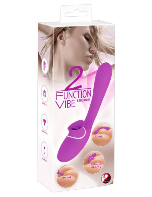 You2Toys 2 Function Bendable Vibe Wibrator Elastyczny