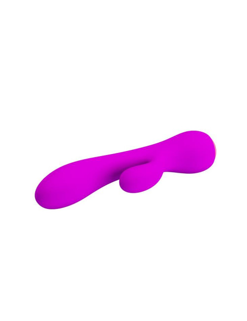 PRETTY LOVE Zachary 12 funkcji wibracji – elastyczny silikonowy wibrator, króliczek, zabawki erotyczne