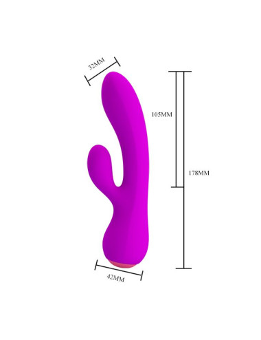 PRETTY LOVE - ZACHARY 12 function vibrations