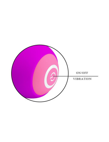 PRETTY LOVE - ZACHARY 12 function vibrations