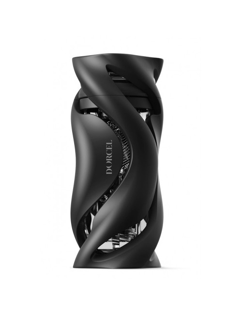 DEEP BLOW BLACK Masturbator ręczny z wymiennymi uchwytami - Zabawki erotyczne
