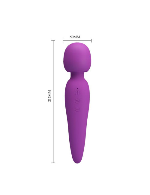 Pretty Love Meredith Purple - Wodoodporna różdżka do masażu
