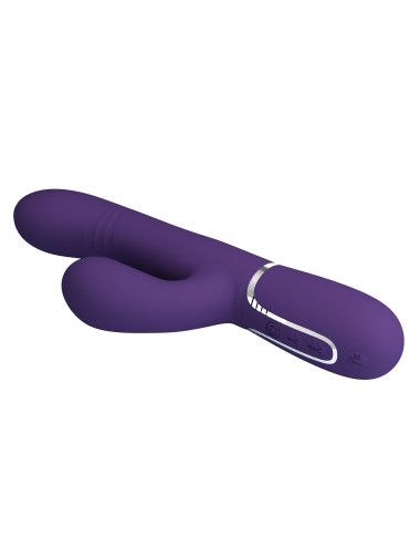 PRETTY LOVE - Mariana dark purple, 7 vibration functions, 7 thrusting settings, 4 rolling functions,4 nodding functions