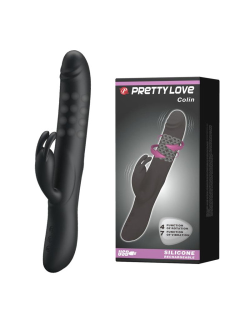 PRETTY LOVE - COLIN, USB, 7 vibration, 4 rotation