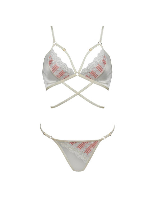 ELIZA SET ecru L/XL - Bielizna Casmir Komplety