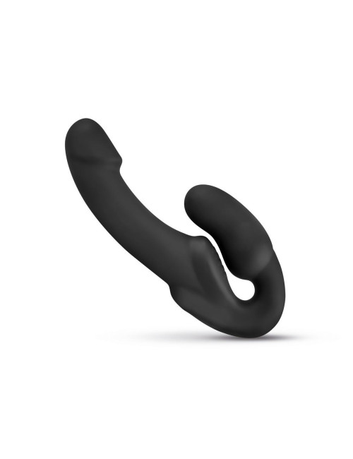No-Parts - Morgan Strapless Strap-On Dildo - 22 cm - Black