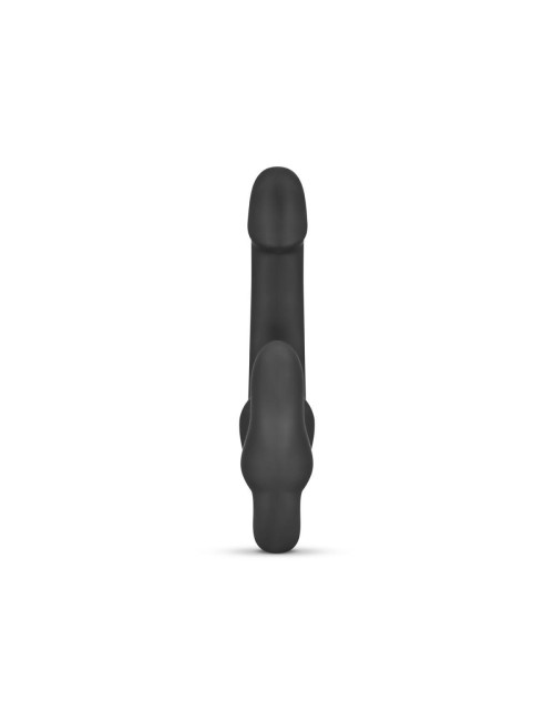 No-Parts - Morgan Strapless Strap-On Dildo - 22 cm - Black