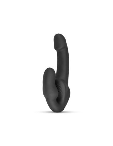 No-Parts - Morgan Strapless Strap-On Dildo - 22 cm - Black