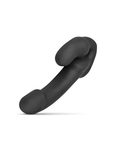 No-Parts - Morgan Strapless Strap-On Dildo - 22 cm - Black