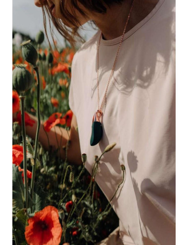 Vibrating necklace Liberty Leaf