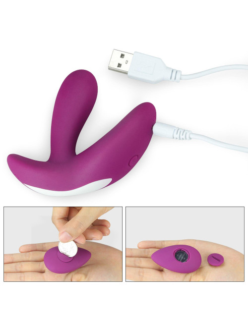 O-Sensual Remote Rider - Wibrator Zdalnie Sterowany Silikonowy