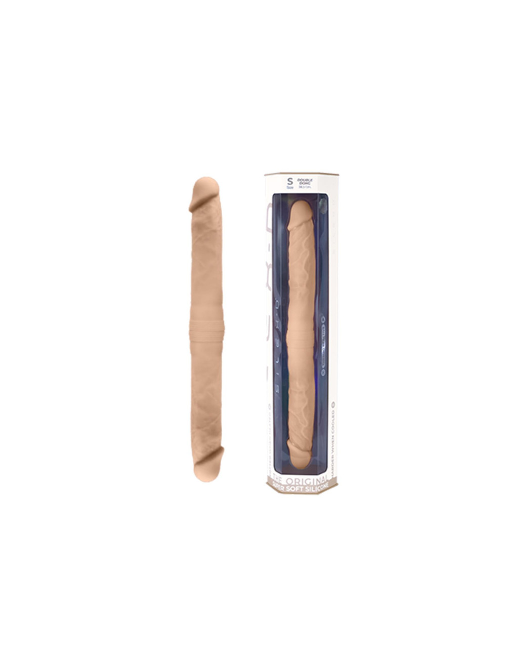 Silexd Dildo Twins Flesh S – Realistyczne dildo