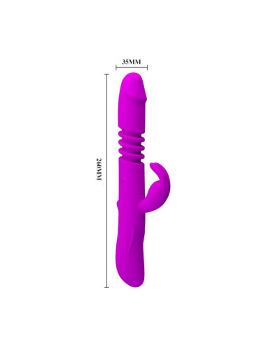PRETTY LOVE - WARD, USB, 12 vibration, 4 rotation