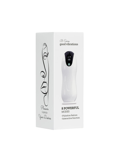 Masturbator-Vibration 8 Vibration modes + Interactive function