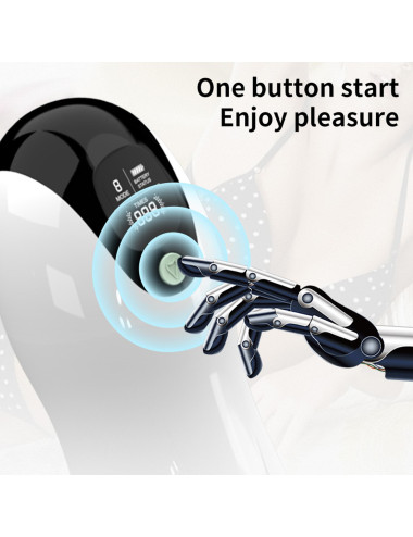 Masturbator-Vibration 8 Vibration modes + Interactive function