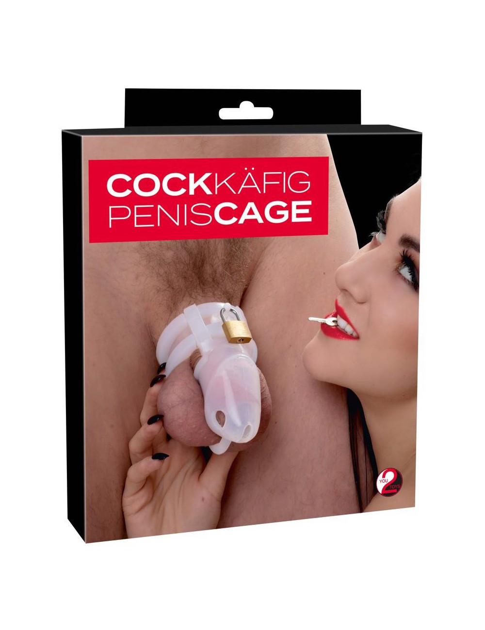 Klatka cnoty silikonowa 15 szt. – Penis Cage Set You2Toys, Pas Cnoty