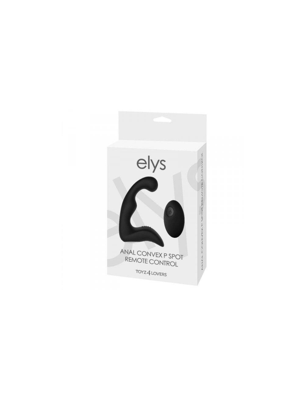 Elys Convex P-Spot – Wodoodporny wibrator analny z pilotem