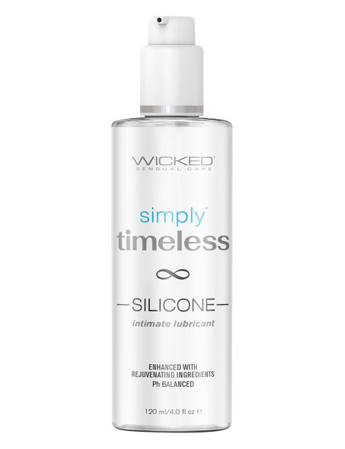 Wicked Timeless Lubrykant silikonowy 120ml – Afrodyzjakowy żel silikonowy, bez gliceryny