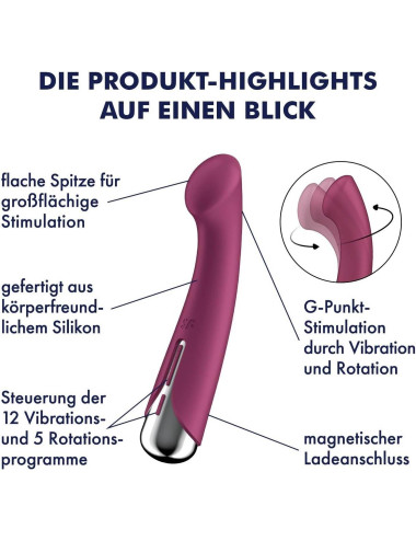 Satisfyer Spinning G-Spot 1 Red