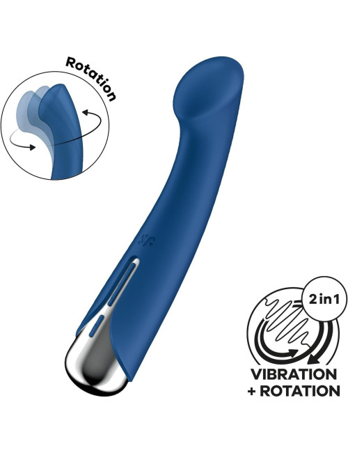 Satisfyer Spinning G-Spot 1 Blue Wibrator Rotacyjny