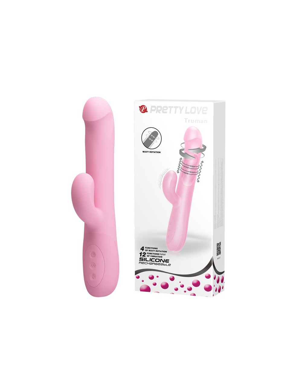 PRETTY LOVE - TRUMAN USB 4 rot. 12 vibration