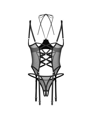Dominna gorset i stringi otwarte 2XL/3XL