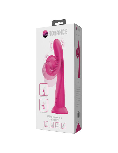 Pretty Love Romance Selma Snail Rabbit - Hot Pink Wibrator Zabawki Stymulator