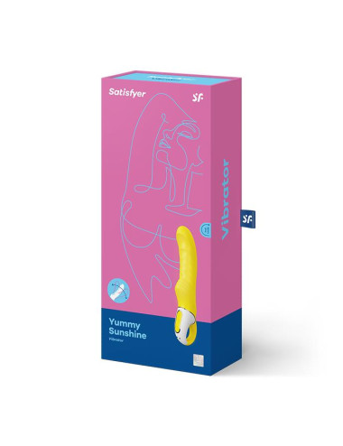 Wibrator-Satisfyer Vibes Yummy Sunshine – punkt G, 12 trybów, wodoodporny, silikon