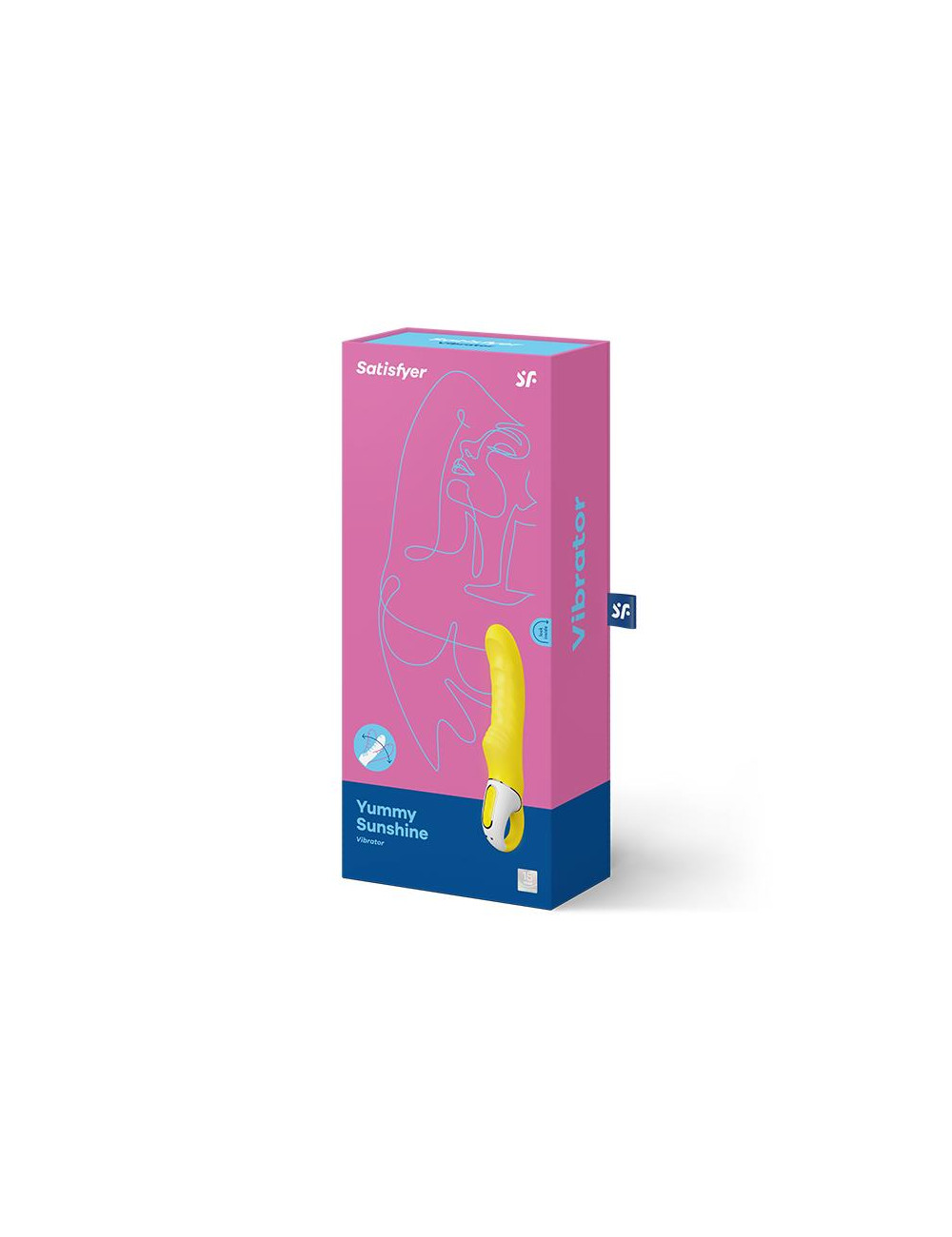 Wibrator-Satisfyer Vibes Yummy Sunshine – punkt G, 12 trybów, wodoodporny, silikon