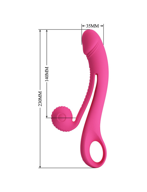 PRETTY LOVE - Love Romance Beau Snail Rabbit – Hot Pink