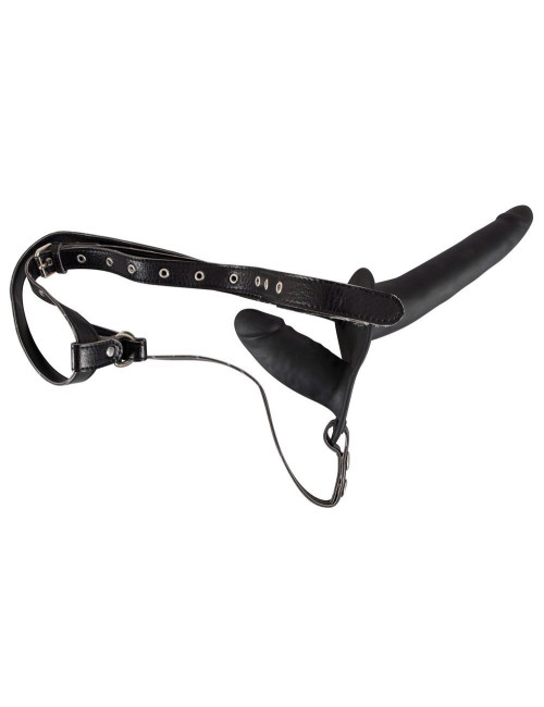 You2Toys Podwójny Silikonowy Strap-on 15 i 8.5 cm