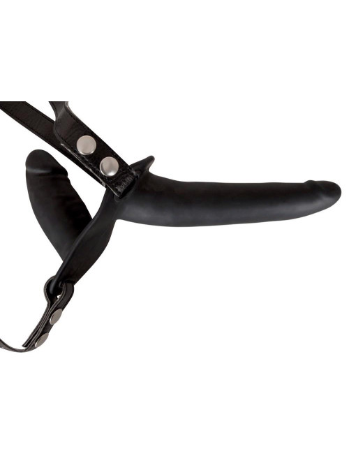 You2Toys Podwójny Silikonowy Strap-on 15 i 8.5 cm