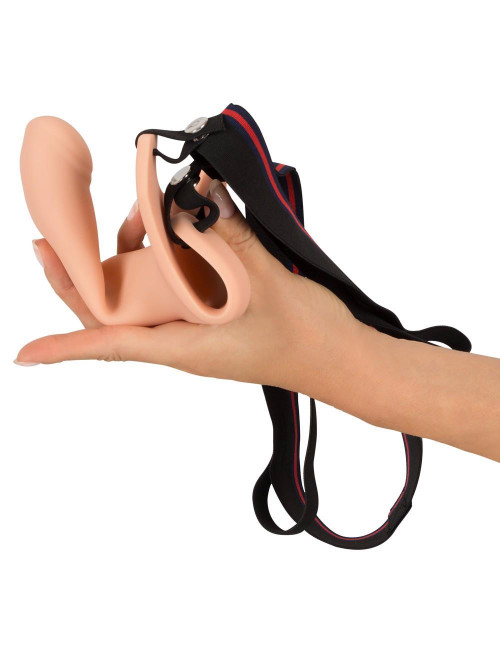 You2Toys Silikonowy Strap-on Medium +5 cm