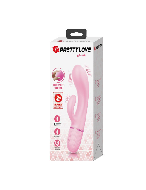 PRETTY LOVE - Marski, 10 vibration functions, Silicone