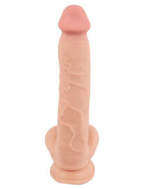 Nature Skin Realistyczne Dildo z Ruchomą Skórą 25 cm