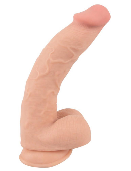 Nature Skin Realistyczne Dildo z Ruchomą Skórą 25 cm