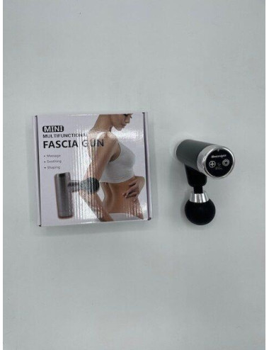 Massage Gun Mini Black - Masażer Wibracyjny - Zabawki, Wibratory i Masażery - ABS 25 cm