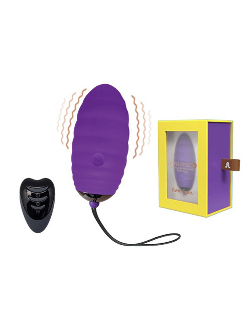 Jajko bezprzewodowe wibrujące Ocean Breeze Purple z pilotem LRS | Zabawki/Jajka