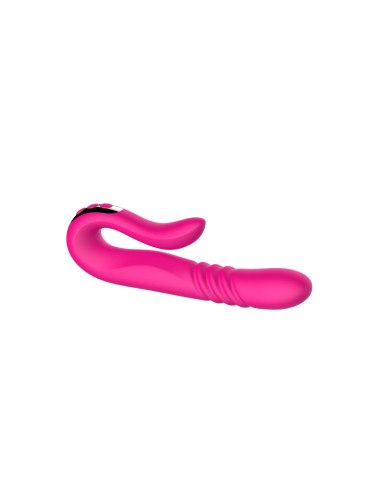 Deluxe Twirling Vibrating Thruster RED