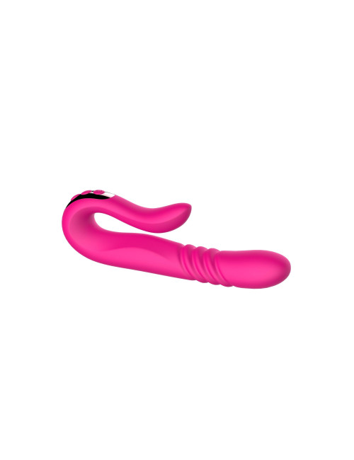 Deluxe Twirling Vibrating Thruster RED
