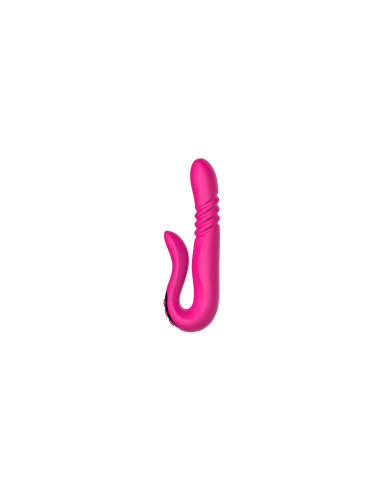 Deluxe Twirling Vibrating Thruster RED