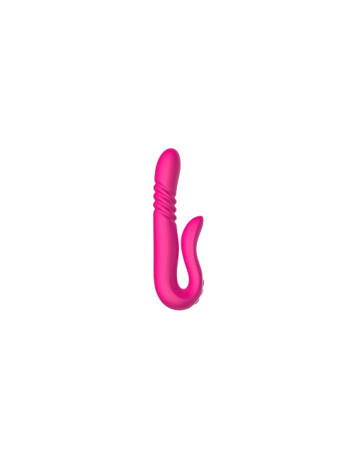 Deluxe Twirling Vibrating Thruster RED