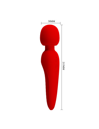 PRETTY LOVE - Meredith Red, 5 levels of speed control Memory function 7 vibration functions