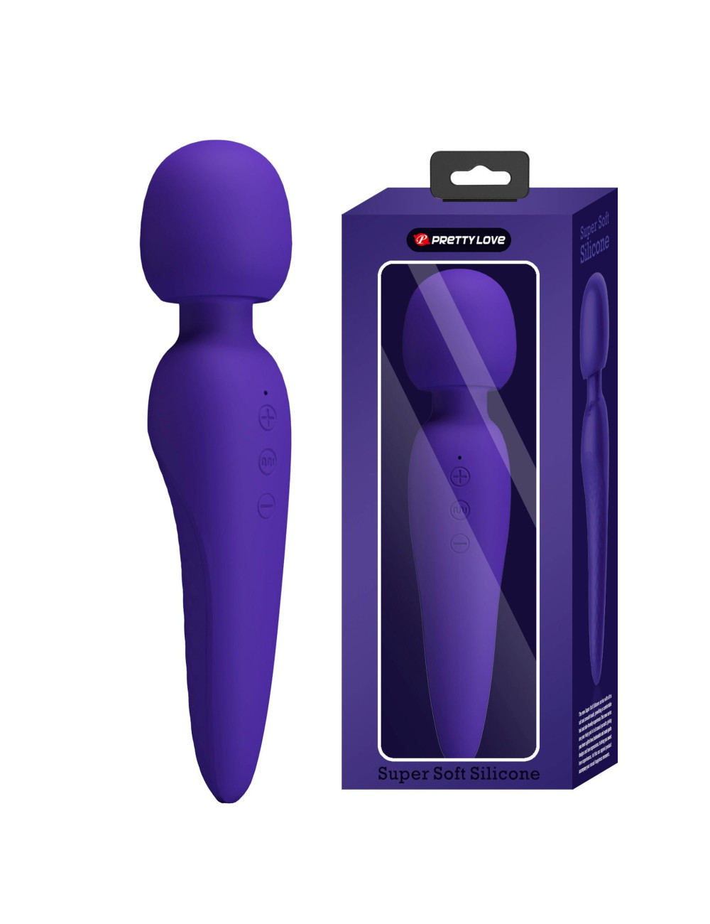 PRETTY LOVE Meredith Dark Purple - Wibrator Masażer Zabawki, 7 funkcji, pamięć ustawień, wodoodporny