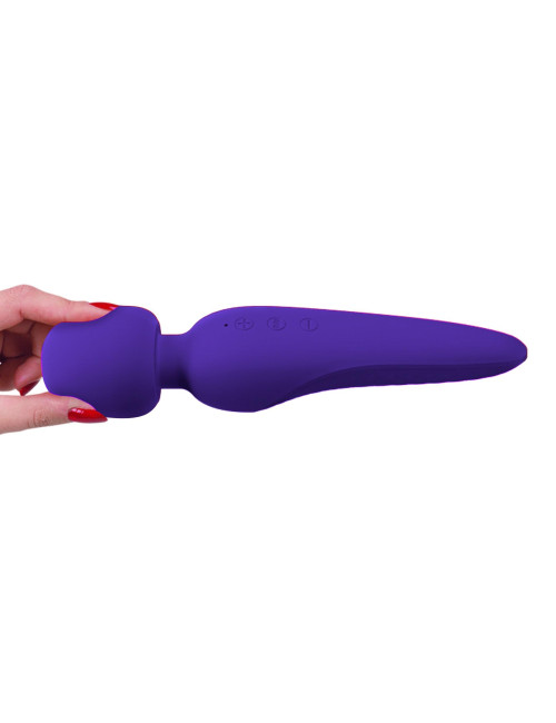 PRETTY LOVE Meredith Dark Purple - Wibrator Masażer Zabawki, 7 funkcji, pamięć ustawień, wodoodporny