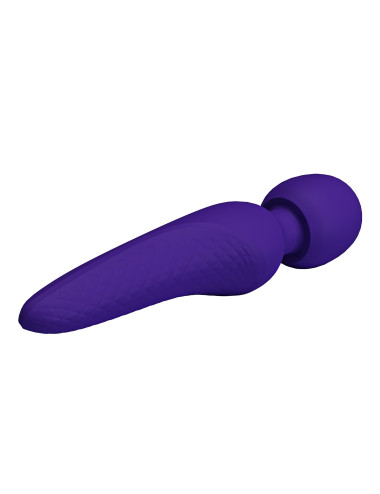 PRETTY LOVE - Meredith Dark Purple, 5 levels of speed control Memory function 7 vibration functions